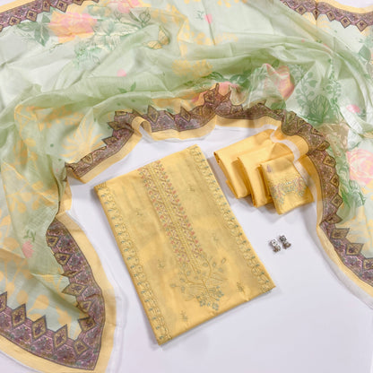 Lakhany Fully Embroidered Lawn 3PC