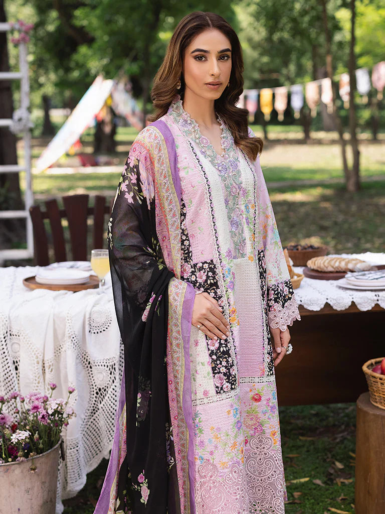 Rajbari | Schiffli Printkari Exclusive Lawn