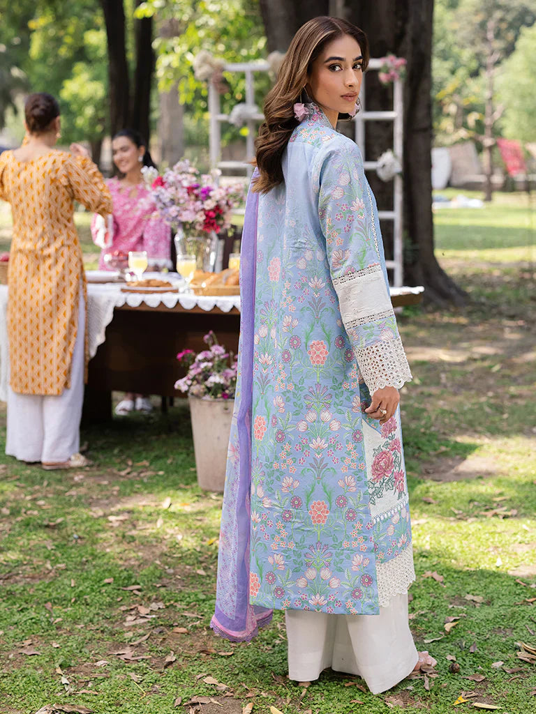 Rajbari | Schiffli Printkari Exclusive Lawn