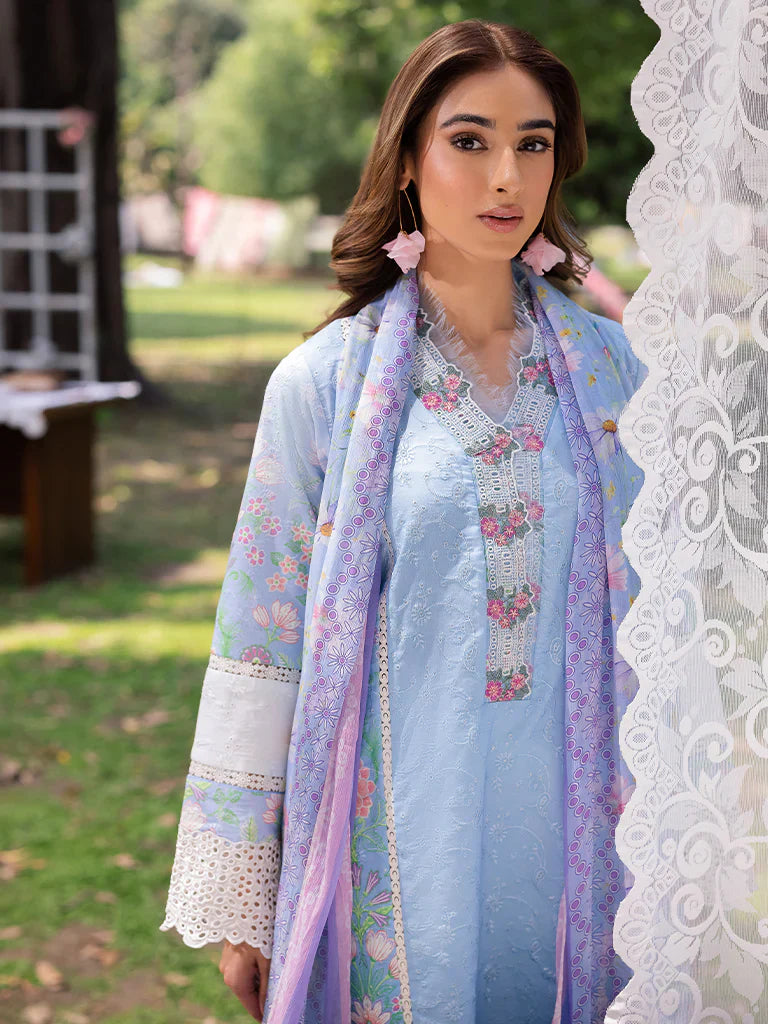 Rajbari | Schiffli Printkari Exclusive Lawn