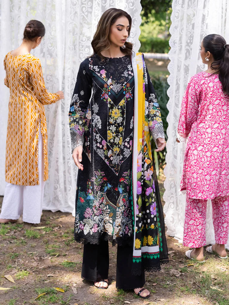Rajbari | Schiffli Printkari Exclusive Lawn