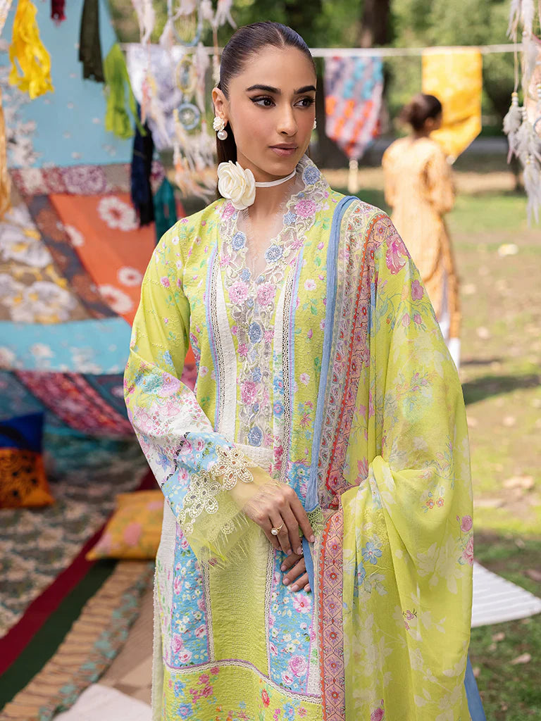 Rajbari | Schiffli Printkari Exclusive Lawn