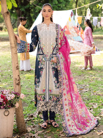 Rajbari | Schiffli Printkari Exclusive Lawn