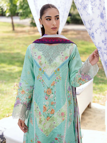 Rajbari | Schiffli Printkari Exclusive Lawn