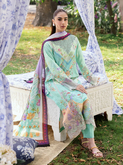 Rajbari | Schiffli Printkari Exclusive Lawn