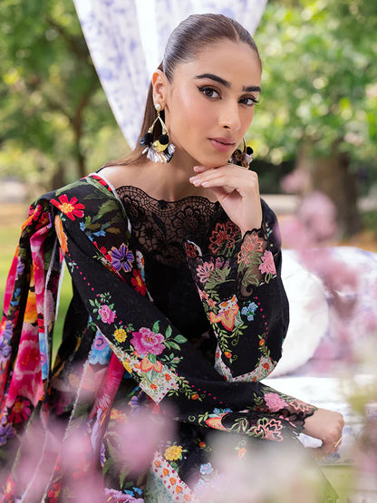 Rajbari | Schiffli Printkari Exclusive Lawn