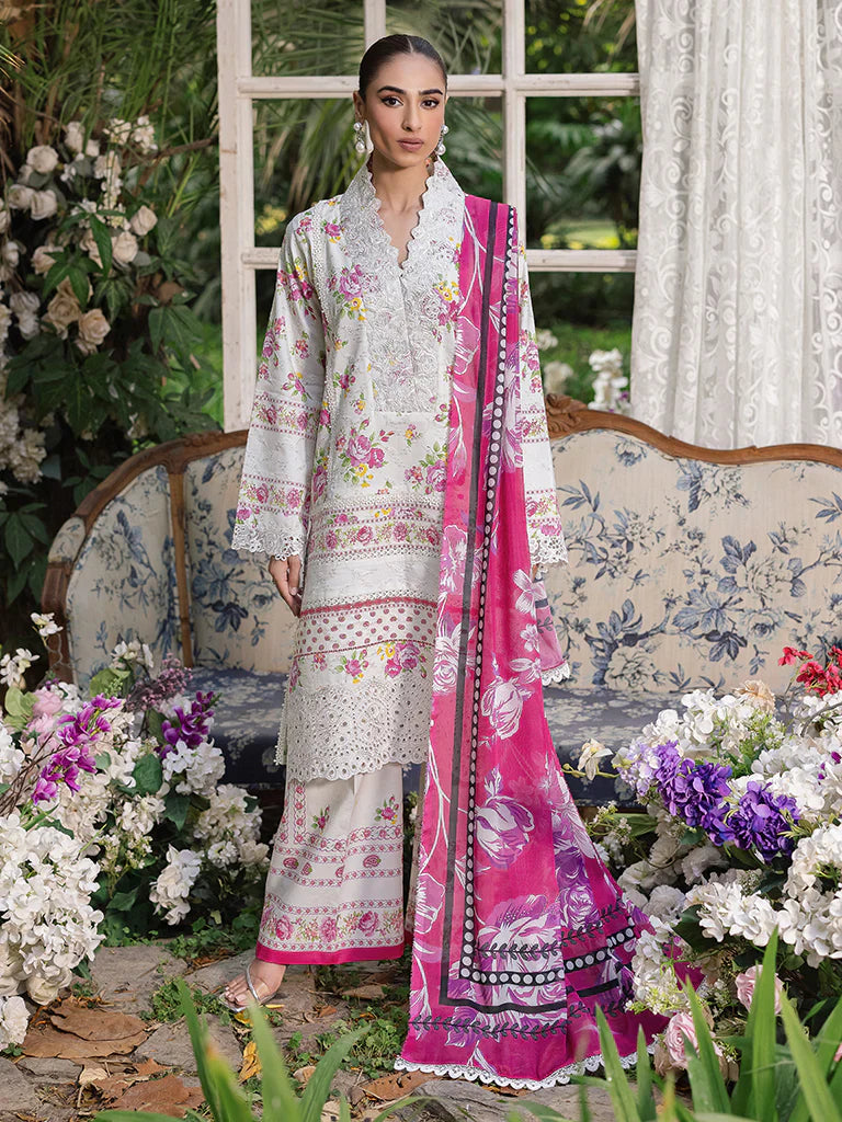 Rajbari | Schiffli Printkari Exclusive Lawn
