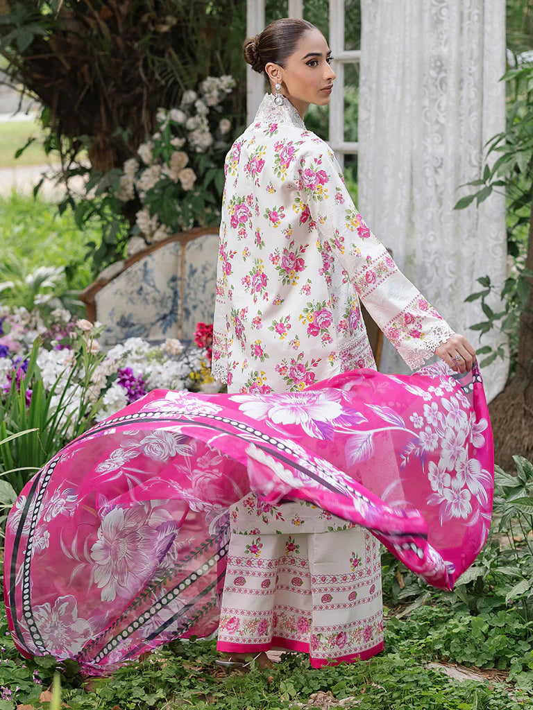 Rajbari | Schiffli Printkari Exclusive Lawn