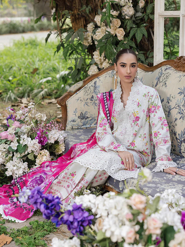 Rajbari | Schiffli Printkari Exclusive Lawn