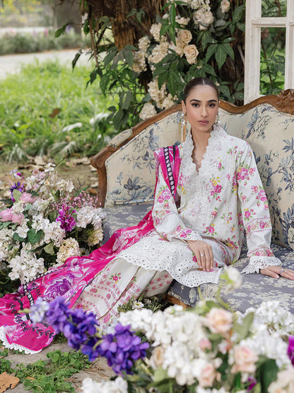 Rajbari | Schiffli Printkari Exclusive Lawn