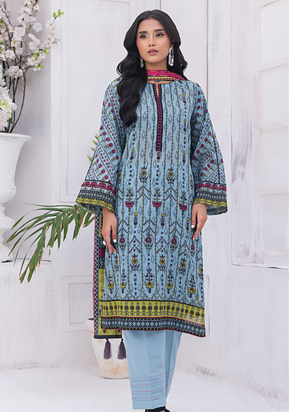 Lakhany Digital Printed Lawn 3PC