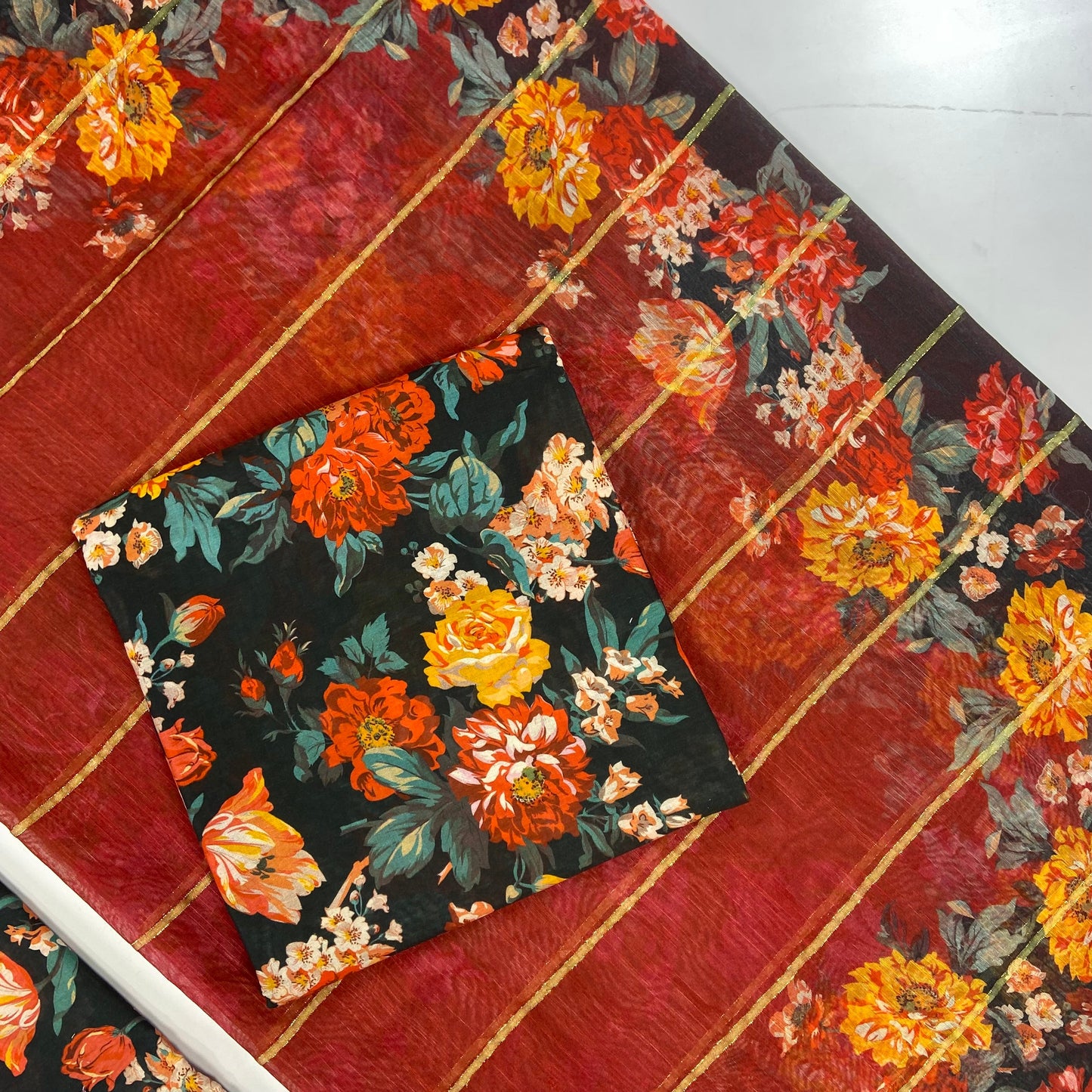 Baroque All Over Printed Lawn 3-PC