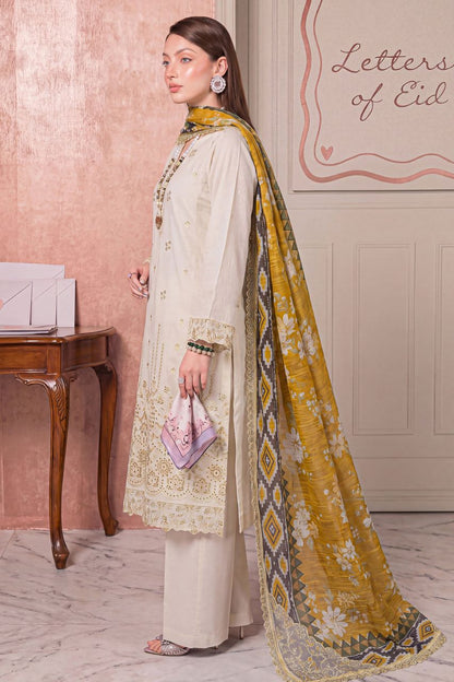 Morocco By Anaya Noor Emb Chickenkari Lawn 3PC