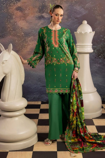 Dill Buro By Paltar Premium Printed Lawn-3PC