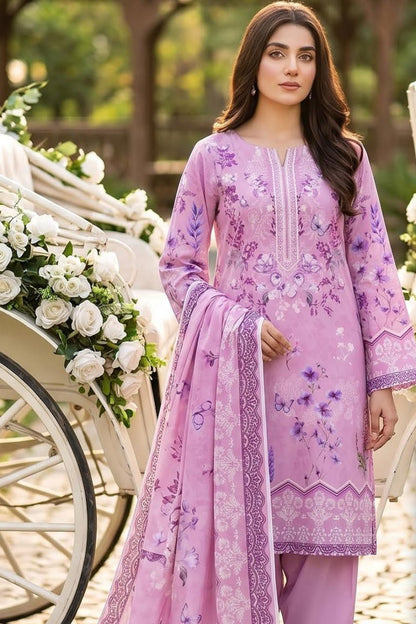 Mashaim Digital Printed Lawn 3PC