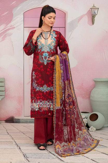 Fabiha By Feroza Digital Printed Lawn 3PC