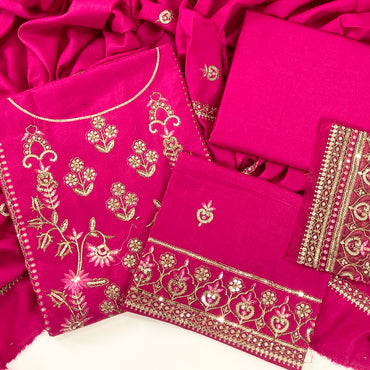Asim Jofa Luxury Emb Dhanak Marina 3PC