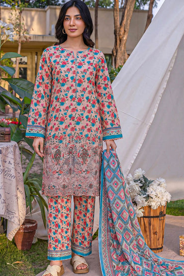 Aabroo By Anaya Noor Emb With Laser-Cut Lawn 3PC