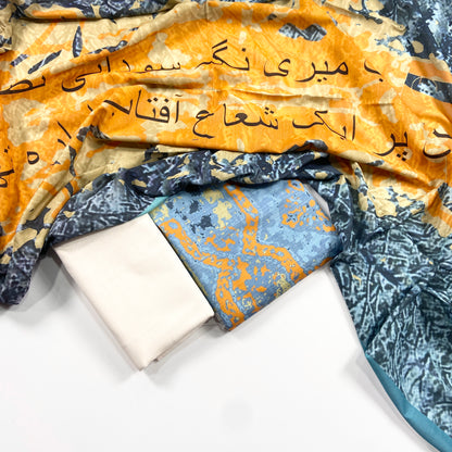 Popular Printed Khaddar 3PC