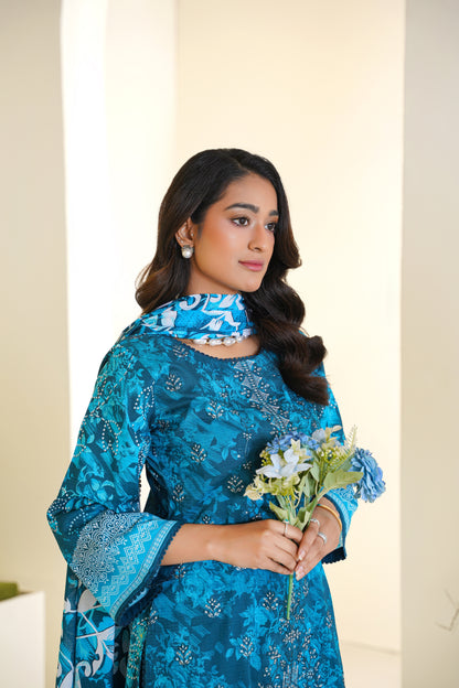 Rang Reza By Anaya Noor Embroidered Bana Dora 3PC