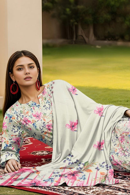 Muskan By Tawakkal Digital Embroidered Lawn 3PC