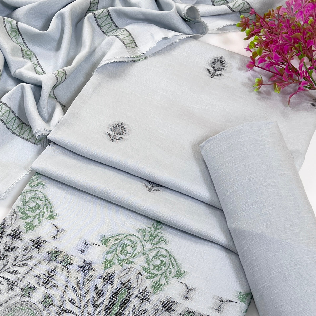 Sapphire Jacquard Karandi 3PC