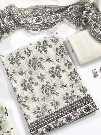 Shanaya Digital Emb Lawn 3PC