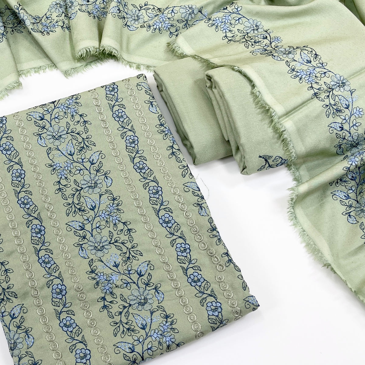 Bareeze Embroidered Karandi 3PC