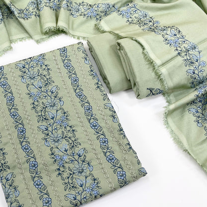 Bareeze Embroidered Karandi 3PC