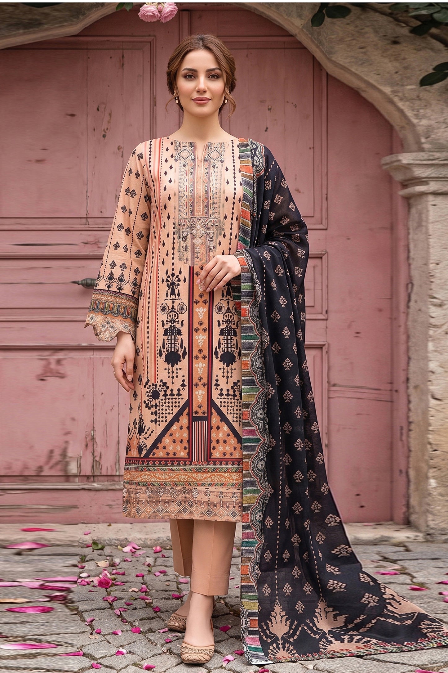 Gulnaar By Anaya Noor Digital Printed Lawn 3PC
