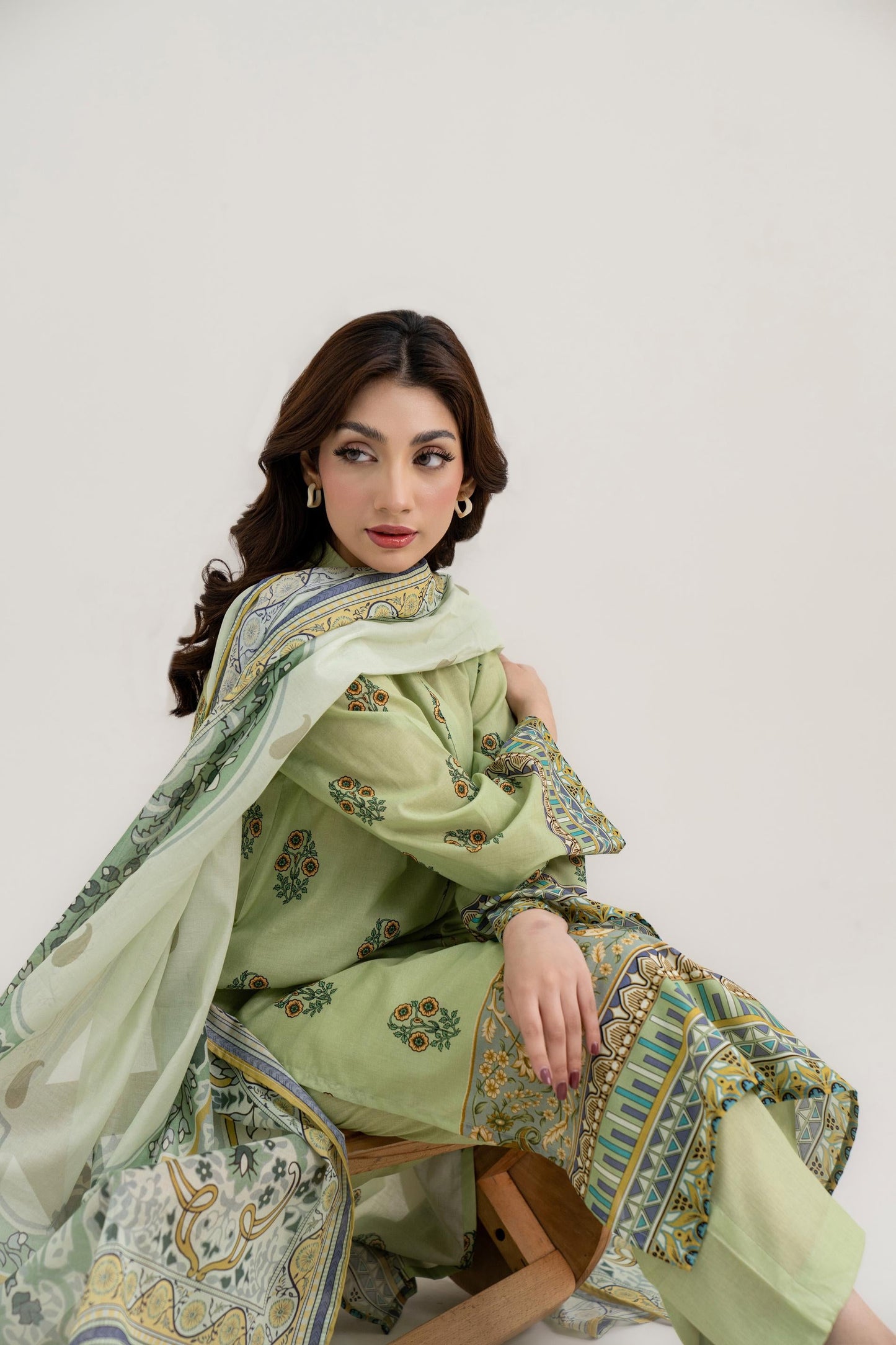 Sarah By Shanaya Premium Printed Lawn 3PC