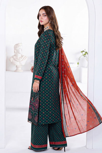 Aks-e-Noor By Anaya Noor Emb Laser-Cut Lawn 3PC