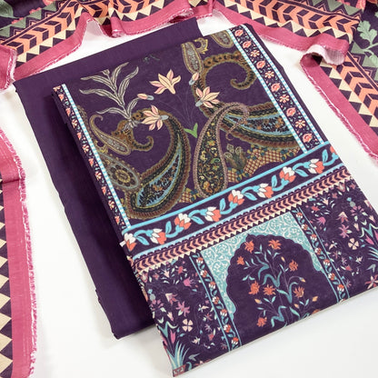 Bonanza Satrangi Digital Printed Khaddar 3PC