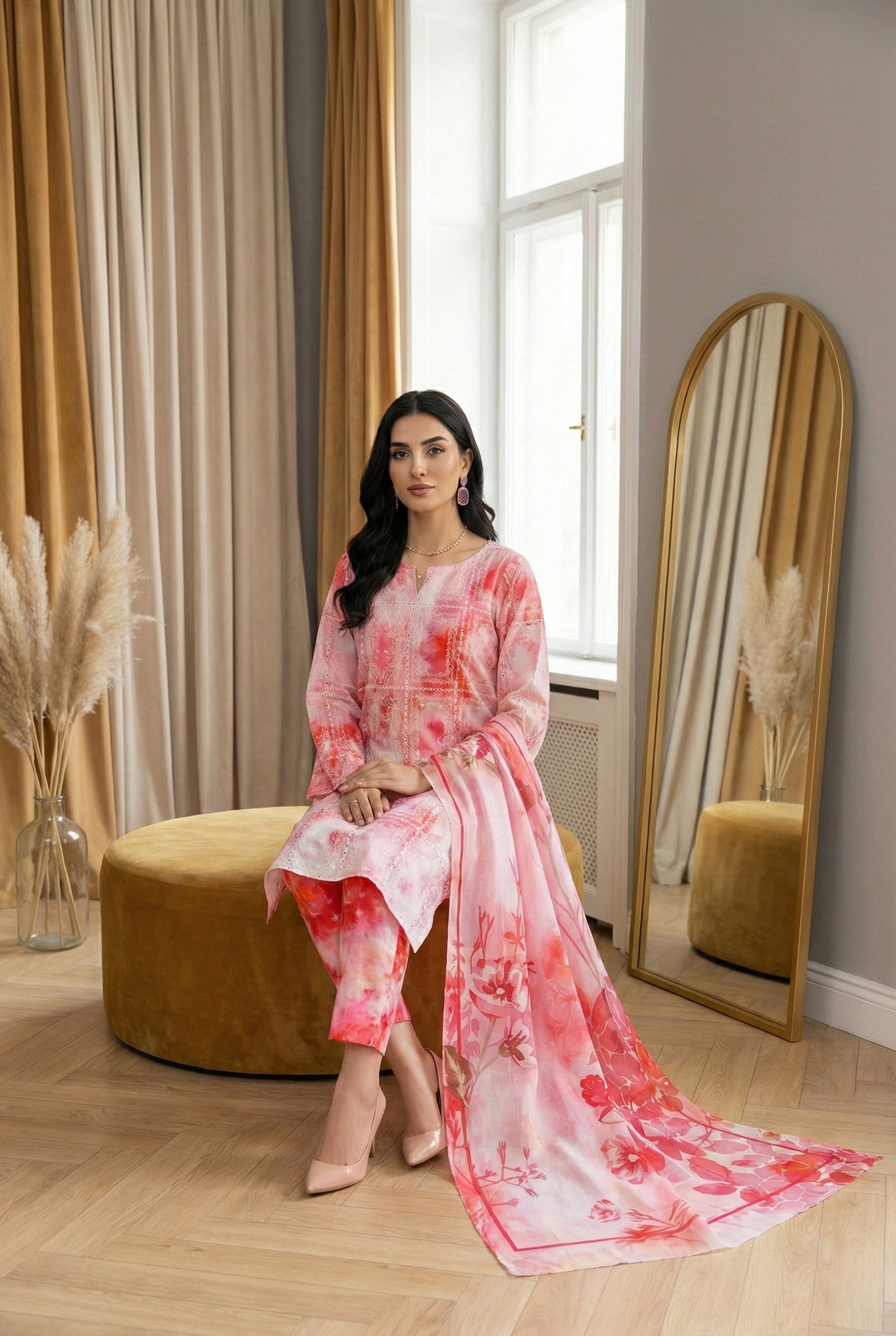 Printkari By Anaya Noor Chickenkari Digital Printed Lawn 3PC