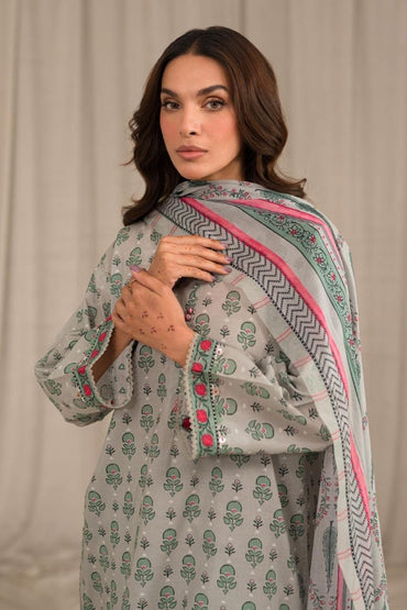 Saya Digital Printed Lawn 3PC