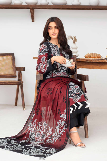 Fabiha By Feroza Digital Printed Lawn 3PC