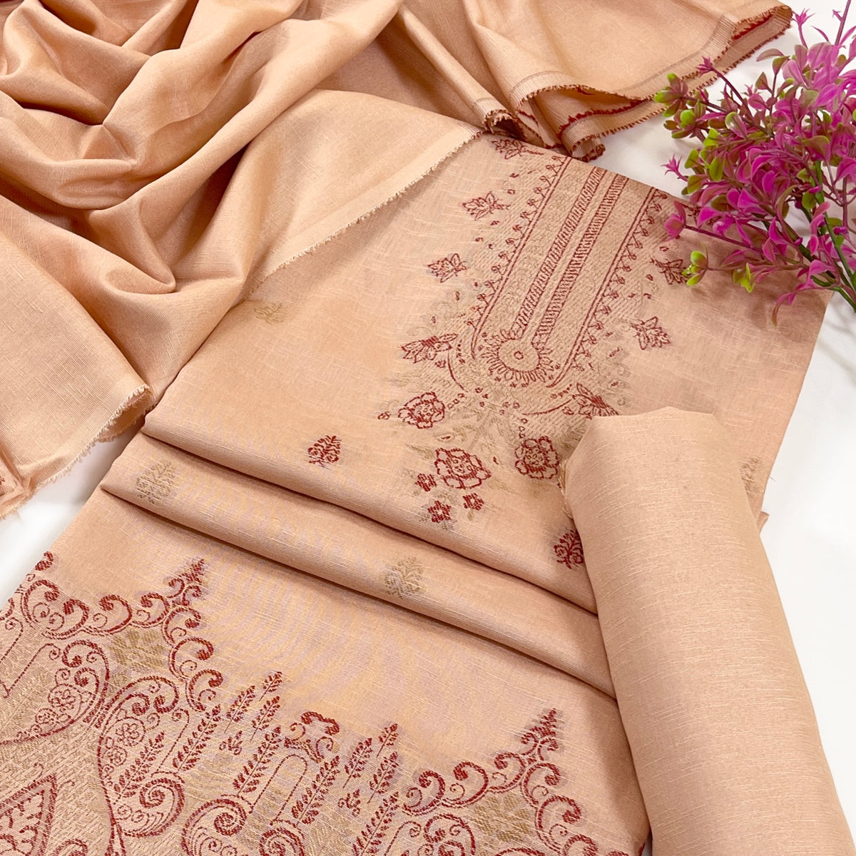 Sapphire Jacquard Karandi 3PC
