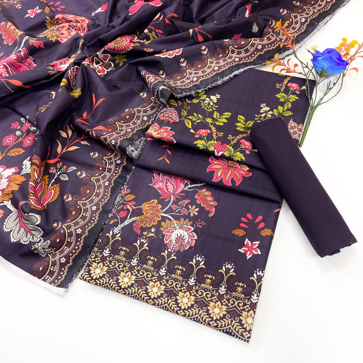 Anaya Digital Printed Cotry Khaddar 3PC