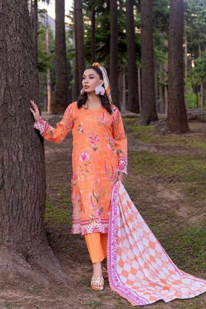 Riwayat By Shanaya Digital Printed Lawn 3PC