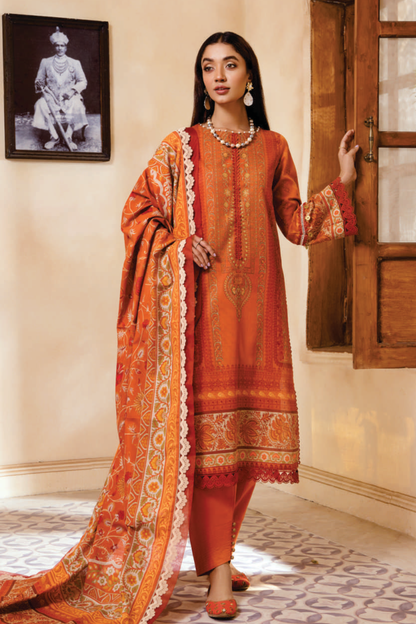 Mausummery Digital Printed Linen 3PC