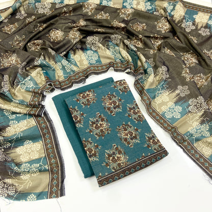 Anaya Noor Printed Chamki Khaddar 3PC