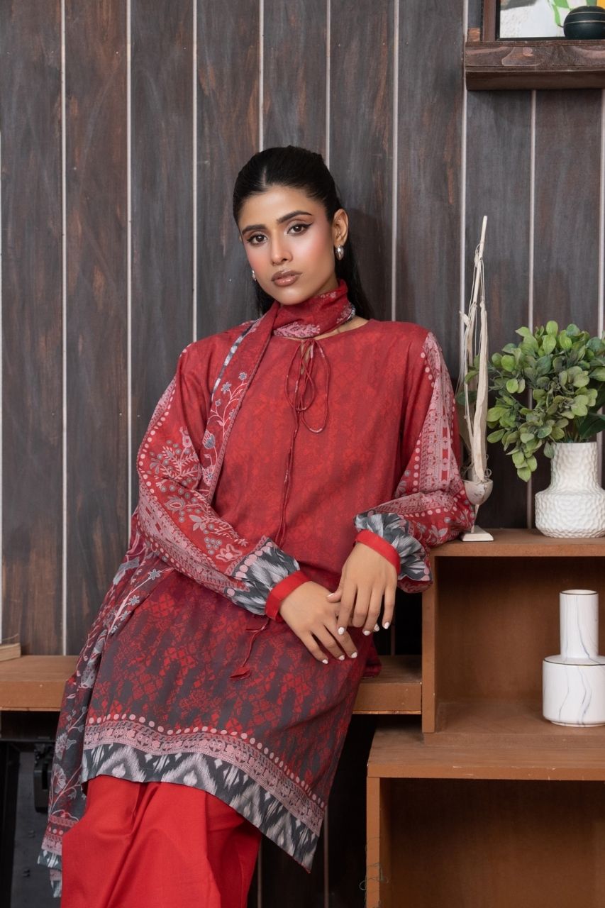 Nigaah By Safa Noor Digital Printed Lawn 3PC
