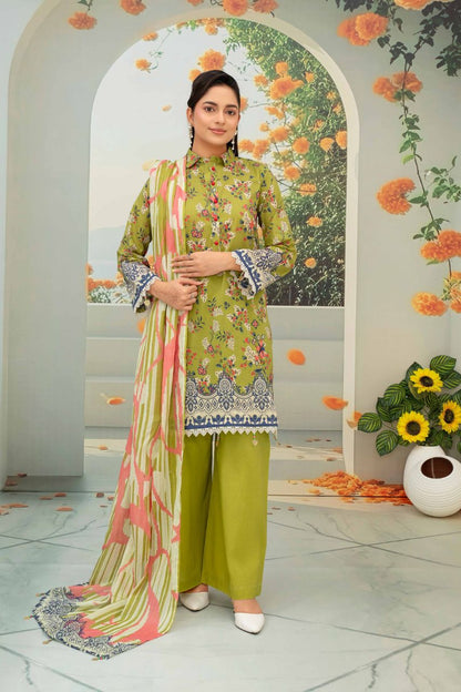 Fabiha By Feroza Digital Printed Lawn 3PC