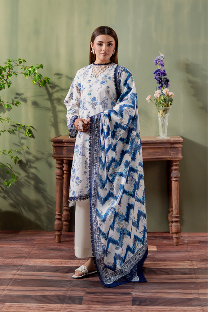 Mausummery Digital Printed Lawn 3PC