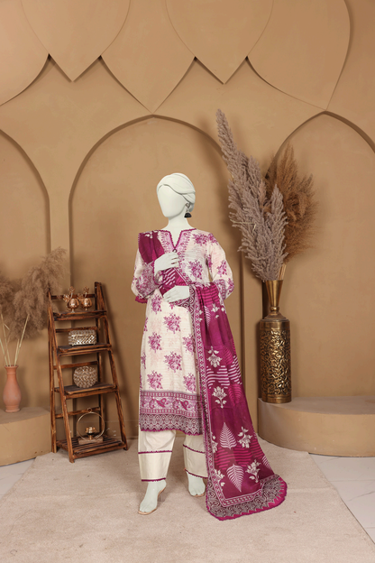 Imsha By Murashe Digital Printed Doria Lawn 3PC