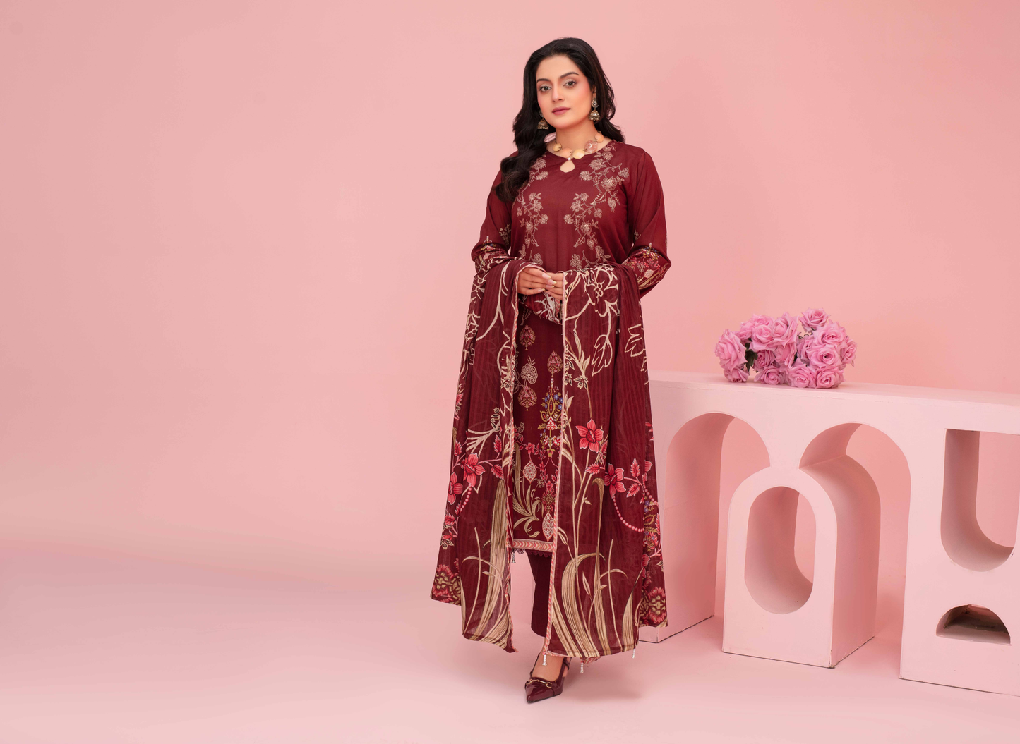 Fabiha By Feroza Printed Lawn 3PC
