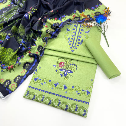 Anaya Noor Digital Printed Cotry Khaddar 3PC