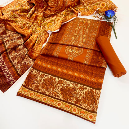Mausummery Digital Printed Linen 3PC