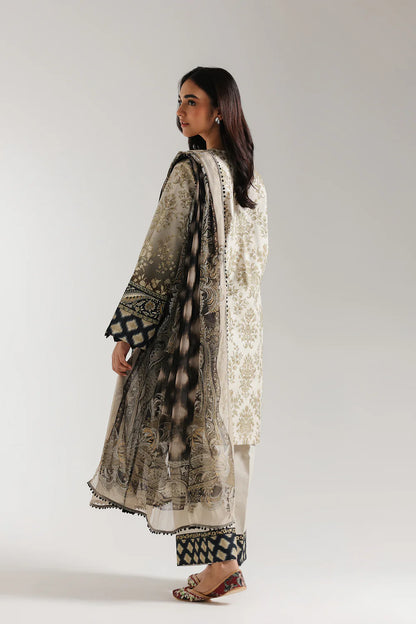 Ethnic Digital Printed Lawn 3PC