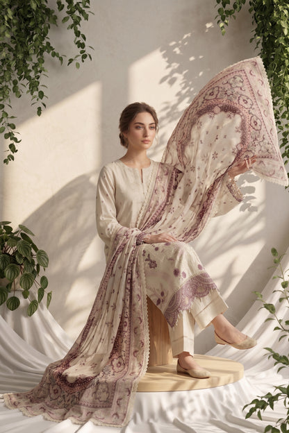 Dewani By Anaya Noor – Embroidered Lawn 3PC